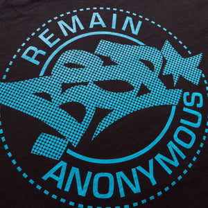 Remain Anonymous Tee - Navy