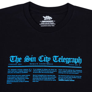 The Sin City Telegraph tee BSP Clothing