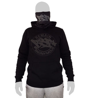 Hoodie with built in face mask