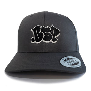 BSP THROWUP SNAPBACK - Charcoal