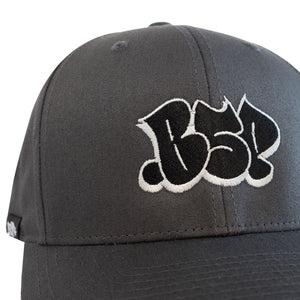 BSP THROWUP SNAPBACK - Charcoal