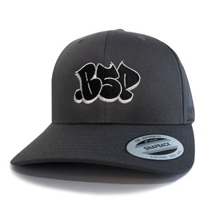 BSP THROWUP SNAPBACK - Charcoal