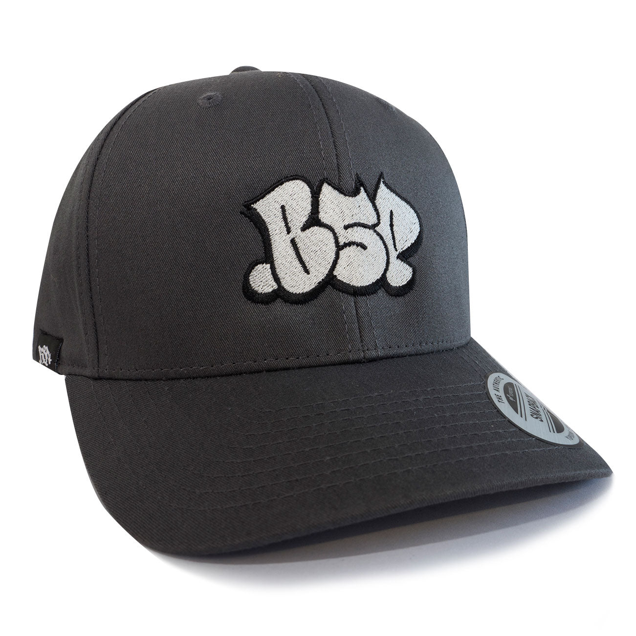 BSP THROWUP SNAPBACK - Charcoal & Grey